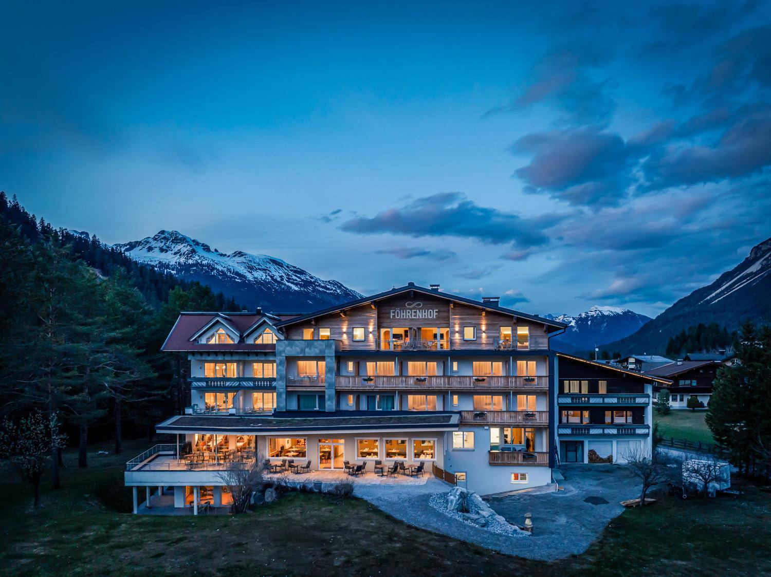 Hotel Foehrenhof Штанцах Экстерьер фото